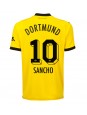 Borussia Dortmund Jadon Sancho #10 Domácí Dres 2023-24 Krátký Rukáv